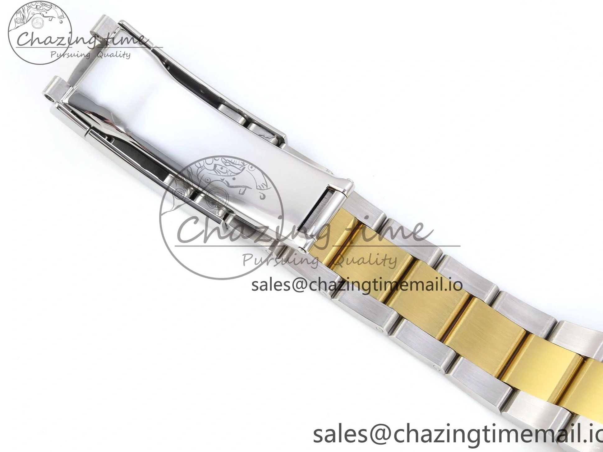 MiroTime 0418 SmartChoice DateJust 36 126233 EWEF Best Edition YG Stick Dial on SS YG Oyster Bracelet A 669